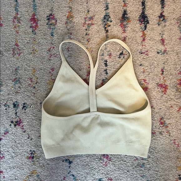 SET ACTIVE SCULPTFLEX® RIBBED V - OAT MILK NWT - Picture 2 of 4